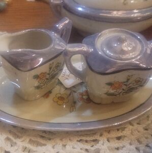 Miniature tea set 1950s